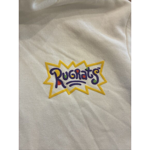 Art Class Boys Size 8 Rugrats  Ivory Graphic  Hoodie NWT Kangaroo Pouch - Picture 4 of 10